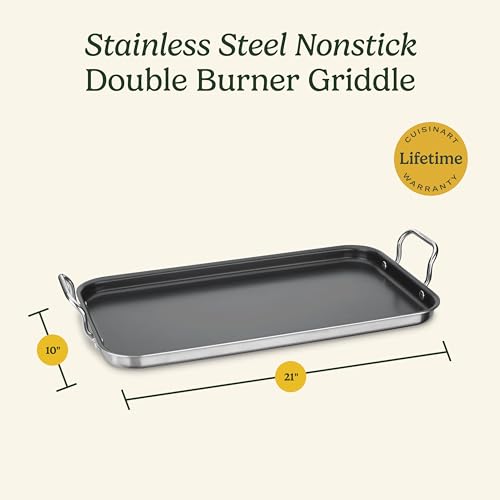Griddle Skillet (Non-Stick Double Burner)