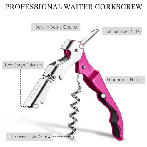 2 Pack Wine Opener (Fuchsia)