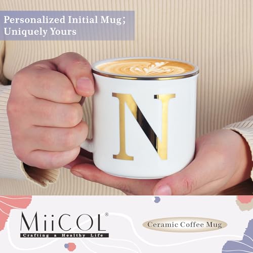 Ceramic Coffee Mug 16oz (Letter N Mug)
