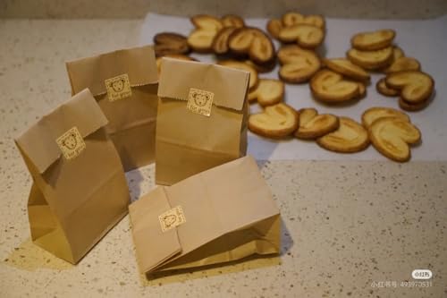 Custom Stickers Personalized Square Kraft Paper Sticker Customizable Floral Wreath Labels (style 1)