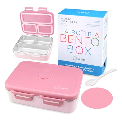 Stainless Steel Bento Box Lunch Container for Kids Adults