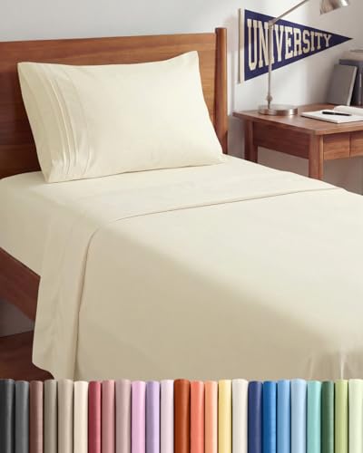 Twin XL 3 Piece Sheet Set (10 - Off White / Twin XL)