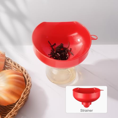Wide Mouth Versatile Funnel for Kitchen Use for Filling Bottles