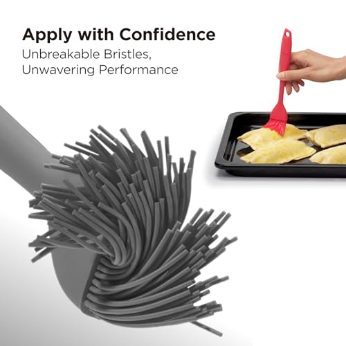 WaltzGrip Platinum Silicone Basting Pastry Brush (2 Count)