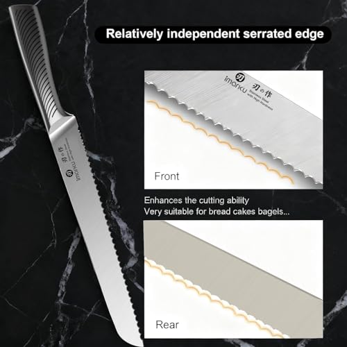 Bread Knife 10 Inch (Classic Silver)