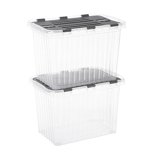 Storage Bins with Lids
