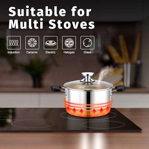 4 Qt Pot with Lid (4 Quarts)