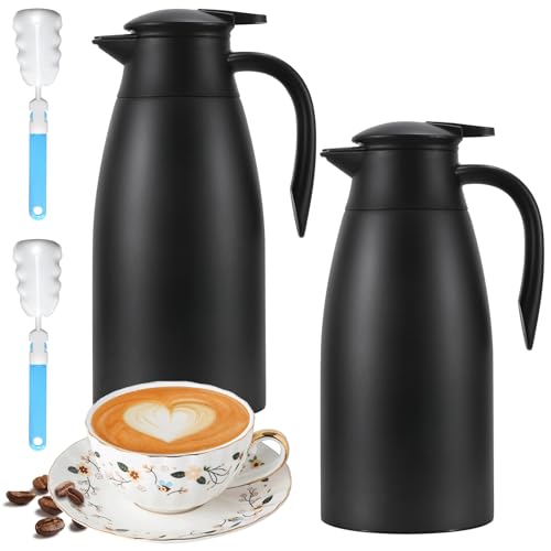 70 oz Thermal Coffee Carafe (black+black / 70 Ounces)