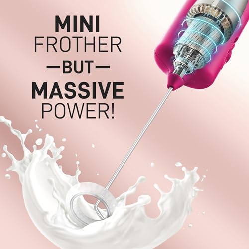 Mini & Mighty Milk Frother Wand (Amber Dragonfruit / Mini Frother)