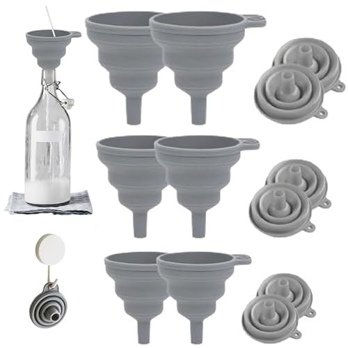 Kitchen Funnel Set (Grey / 2Set 11+14+20g)