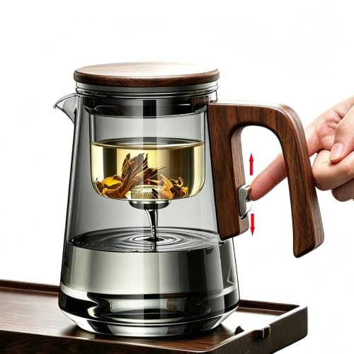 Magnetic Glass Teapot with Infuser (Round 750)