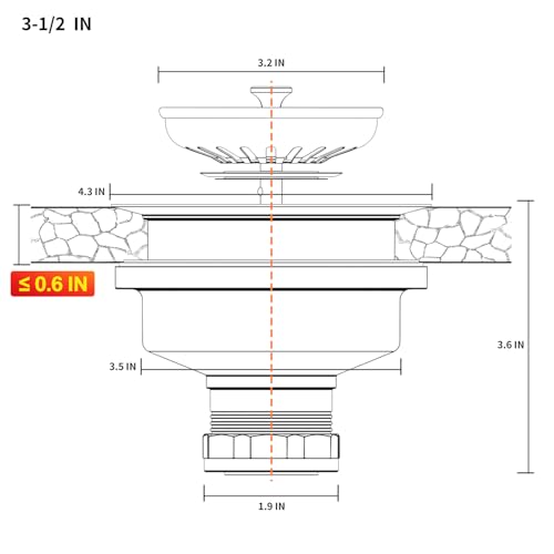Sink Drain Assembly