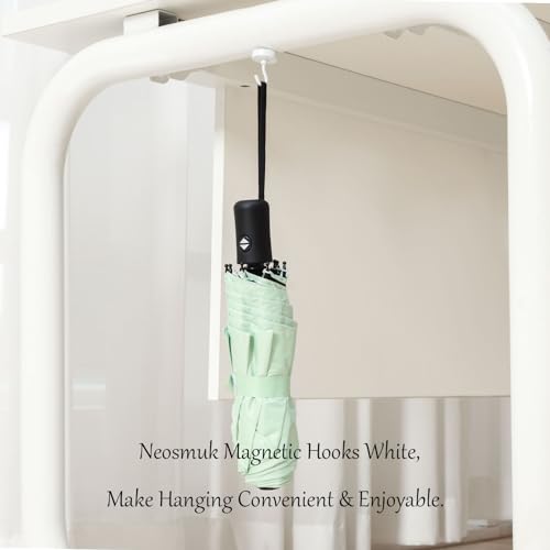 Magnetic Hooks (White / 1.02 inches)