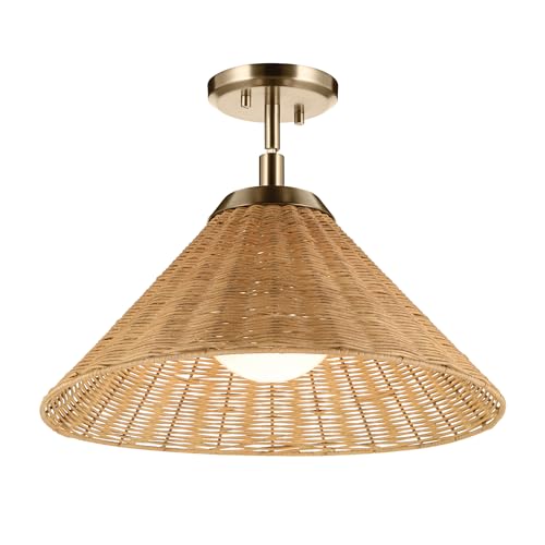 Bekah 1 Light Convertible Pendant (10" x 18")