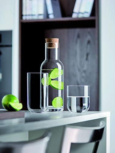 Sublime Carafe with Cork Stopper (Clear / 34 Ounces)