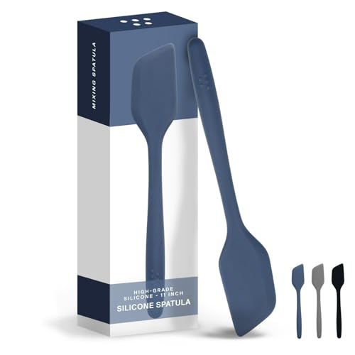 Nonstick Safe Silicone Spatula (Blue)