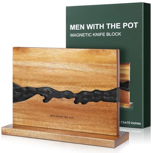 Double Sided Countertop Magnetic Knife Block 14 x 10"