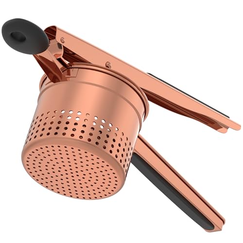 Large 15oz Potato Ricer (Rose Gold-Black)