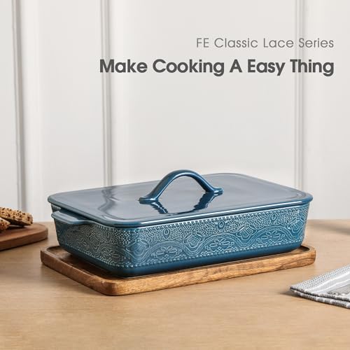 Casserole Dish with Lid (Blue)