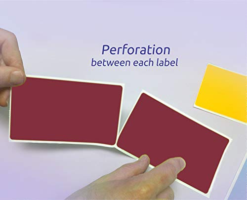 500 Rectangle Stickers (500 Count)