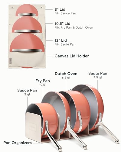 12-Piece Non-Stick Ceramic Cookware Set (Perracotta / 12pc Set)