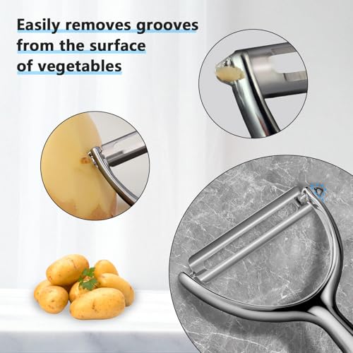 Y Peeler Sharp Blade for Potatoes & Cucumbers