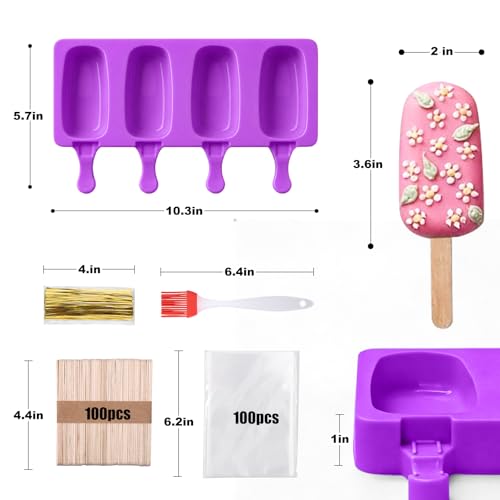 Cake Pop Mold Kit (Purple)