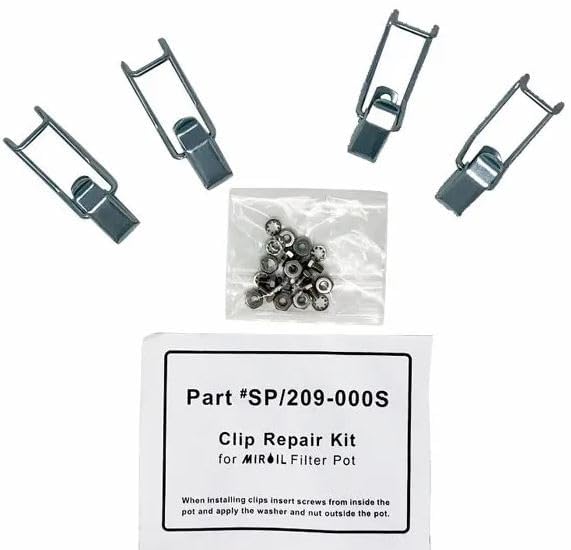 Filter Pot Clip Repair Kit (#CLIPS)