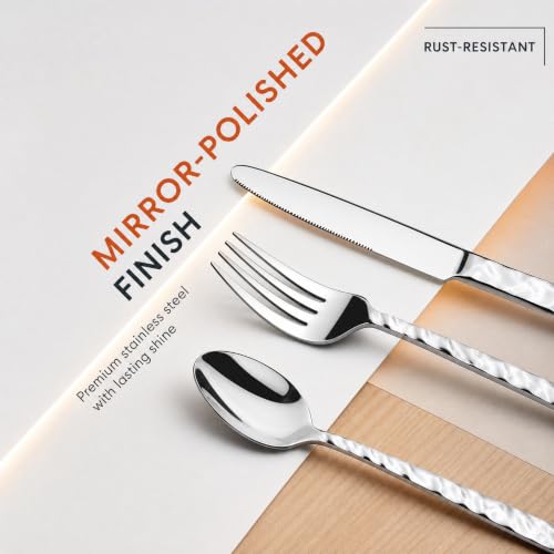 60 Piece Silverware Set for 12 (60 Pieces)