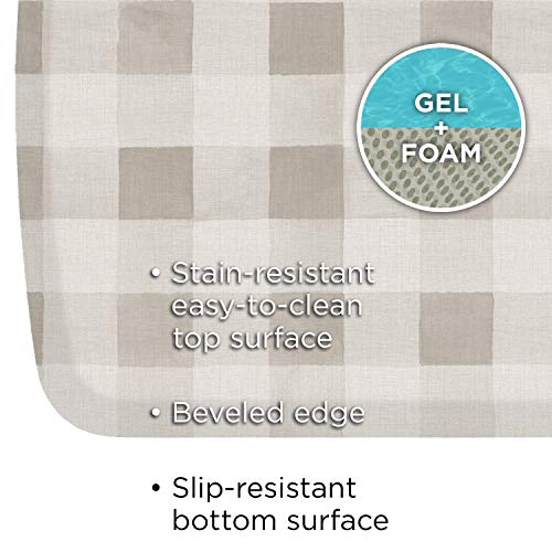 Elite Premium Gel + Foam 3 (36"L x 20"W x 0.8"Th / Farmhouse Tan)