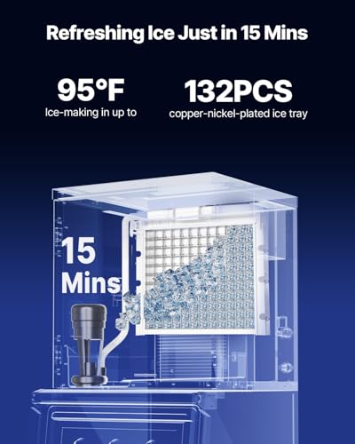 Commercial Ice Maker Machine (19.69 x 19.69 x 22.44 in)