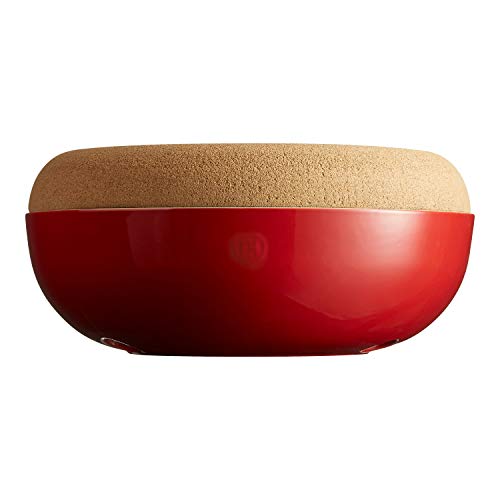 Large Fruit & Vegetable Storage Bowl (Burgundy / 14.1")