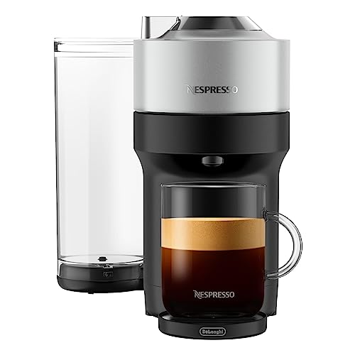 Vertuo Pop+ Deluxe Coffee & Espresso Maker by De'Longhi (Machine Only / Silver)