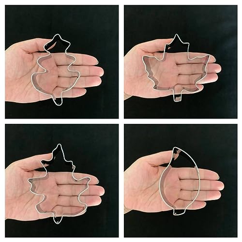 Fall Leaf Cookie Cutter Set