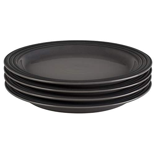 Stoneware Set of 4 Dinner Plates (Oyster)