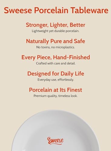 22oz Porcelain Pasta Bowls Set of 6 (6 Count)