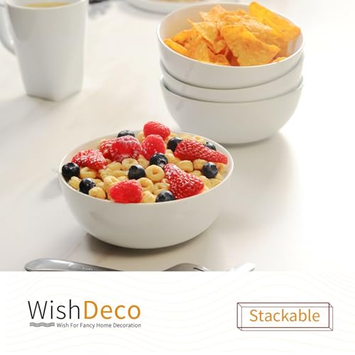 Cereal Bowls Set of 4 (20 oz)