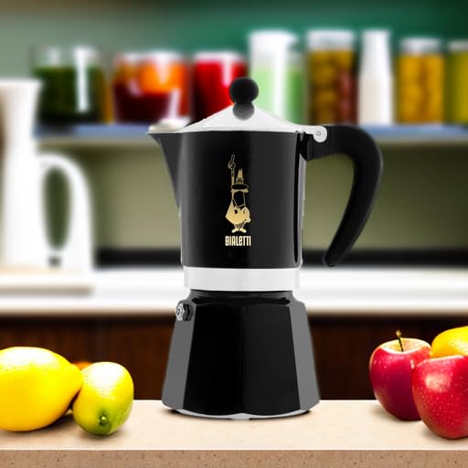 Limited Edition Caffe Mercanti Black Oro 6 Cups (6 Cups / Black Gold)