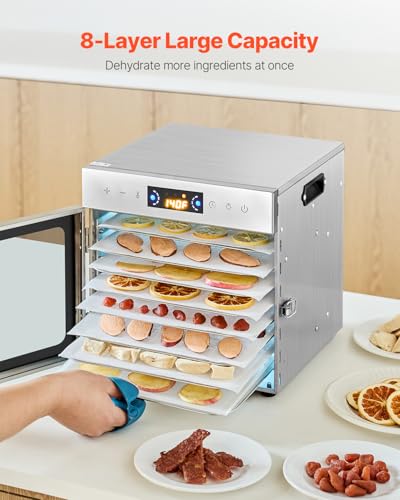 Food Dehydrator Machine (8-Trays/400W)