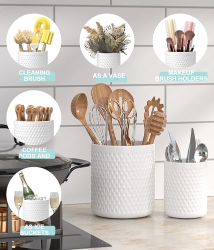 Ceramic Utensil Caddy