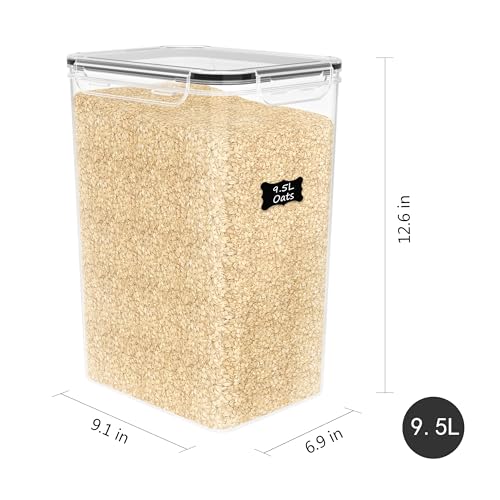 2 PC Flour Sugar Storage Containers (9.5 L - 2 Pack)