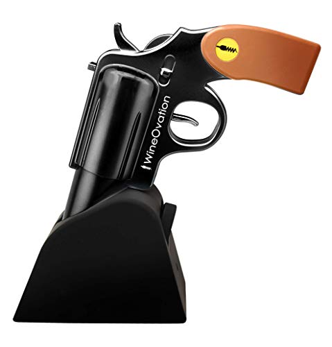 Electric Gun Wine Opener (c_Wine Gun Black)