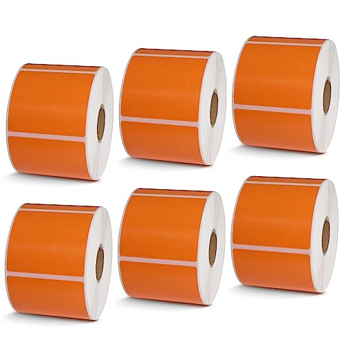 2.25" x 2" 57 mm x 51 mm (2.25 in x 2 in / Orange)