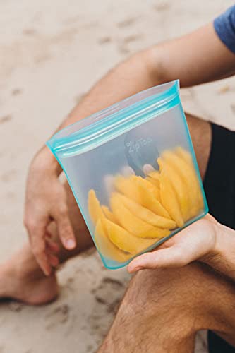 Reusable Food Storage Bags (Peach / Sandwich Bag)