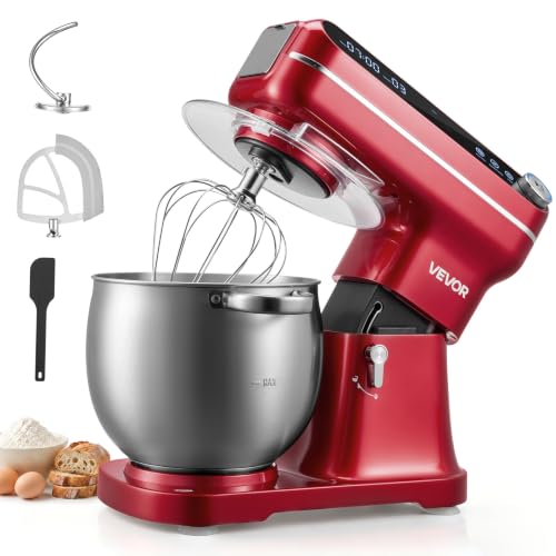 7.4 Qt Tilt Head Stand Mixer 500W Metal Electric Dough Mixer (7L)