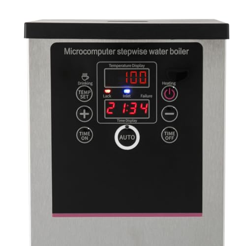 Step Heating Commercial Hot Water Dispenser (15L/3.96gal-2500W / Silver)