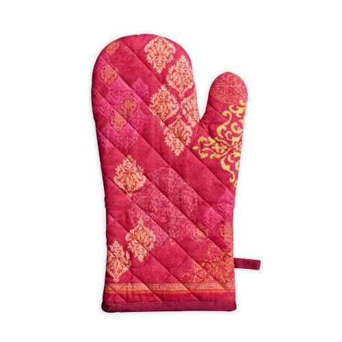 Maison d'Hermine Oven Gloves 100% Cotton Oven Mitt (045 - Versailles / 7.5" x 13" (Oven Mitt))