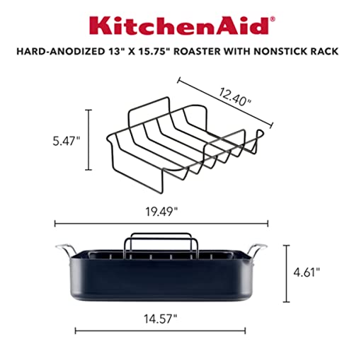 Hard Anodized Roaster (Roaster (13" x 15.75"))