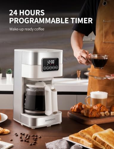 10 Cup Programmable Coffee Maker (Beige)