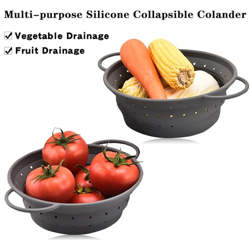 Collapsible Colander with Handle